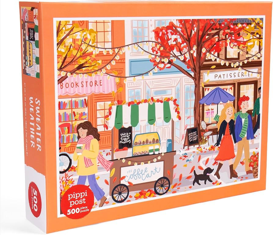 Pippi Post 500 Piece Puzzle, Jigsaw Puzzle for Adults (Sweater Weather) | Amazon (US)
