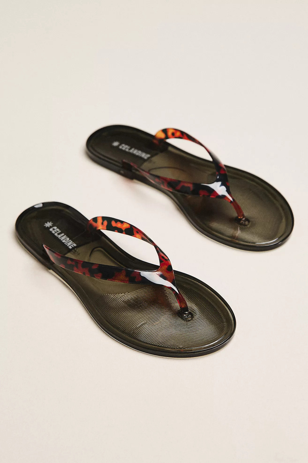 Celandine Jelly Flip Flops | Anthropologie (US)