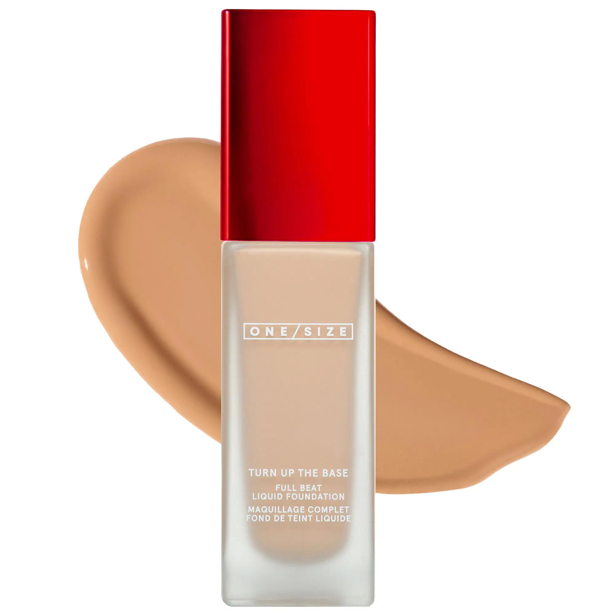 ONE/SIZE by Patrick Starrr Turn Up the Base Full Beat Waterproof Liquid Foundation Medium 65 R 1 oz / 30 mL | Sephora (US)
