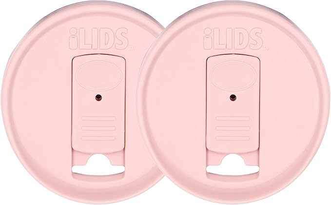 iLIDS DL-R-PP2 Mason Jar Lid, Regular Mouth, Pale Pink | Amazon (US)