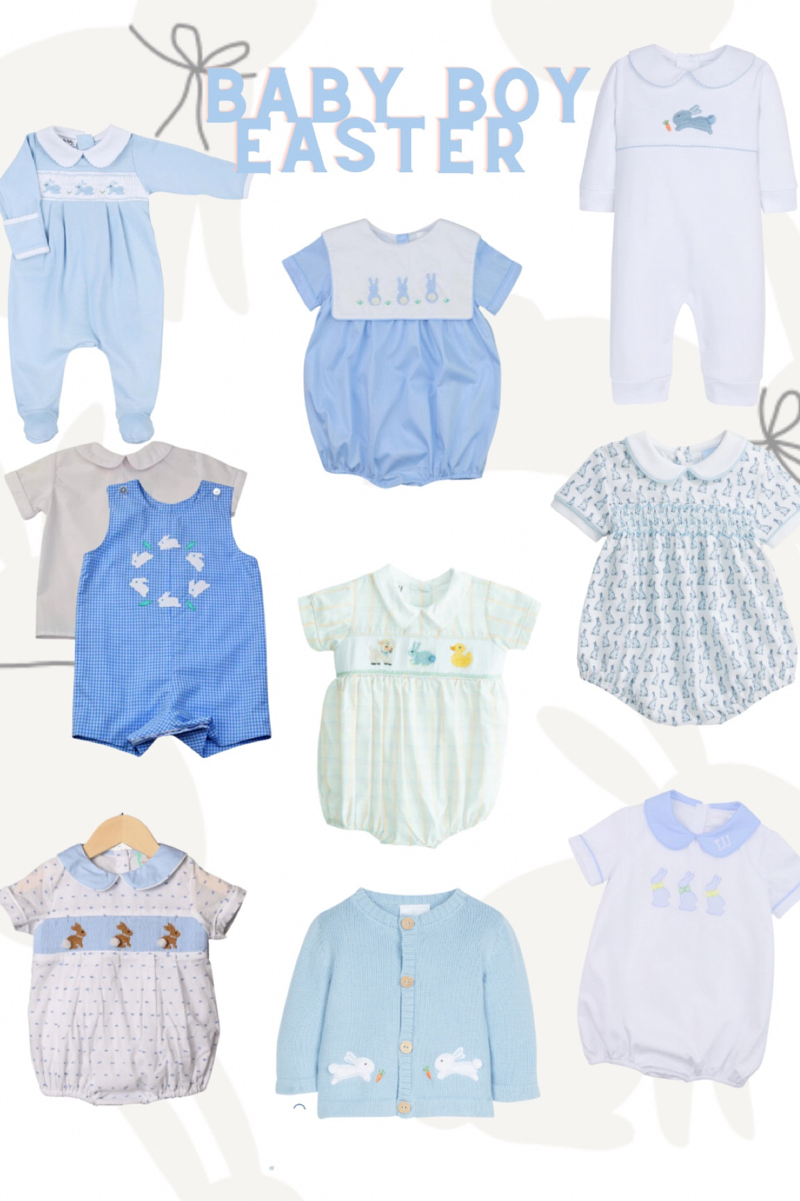 Baby boy easter outfit. Newborn boy Easter outfit. Boy Easter outfit.
Newborn spring outfit. Newborn Easter outfit. 

#LTKkids #LTKbaby #LTKSeasonal