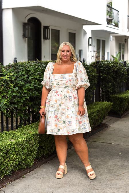This linen dress is the perfect frock for all your upcoming vacations!

It comes in three solids and this pretty print! I’m wearing the XL Tall 💛

#LTKTravel #LTKSeasonal #LTKFindsUnder100