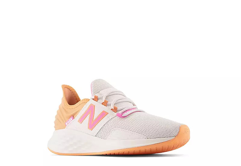 New Balance Womens Fresh Foam Roav Running Shoe - Off White | Rack Room Shoes