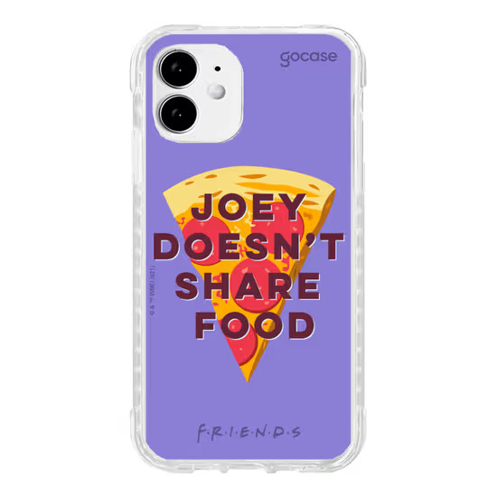Capinha para celular Friends - Joey Doesn't Share Food | Gocase (BR)