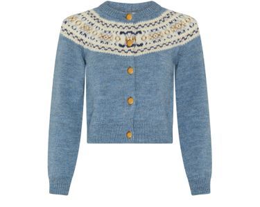 Cardigan in Triomphe Fair Isle wool | 24S US