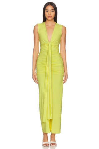 Tie Front Gathered Dress
                    
                    Susana Monaco | Revolve Clothing (Global)