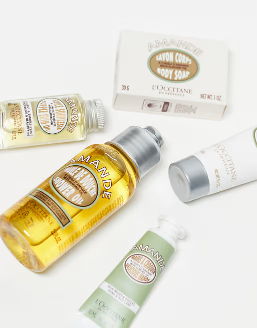 L'OCCITANE Almond Discovery Collection x Pink City Prints | ASOS (Global)