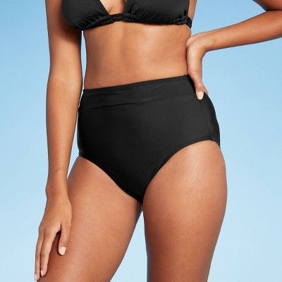 Women's High Waist Bikini Bottom with Tummy Control - Kona Sol™ | Target
