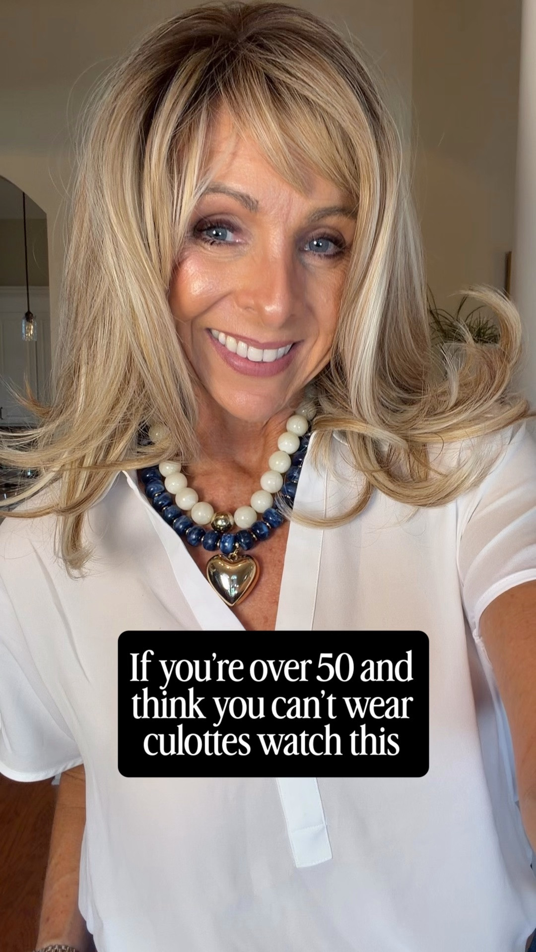 Culottes over 50? Why not. I’ve got three ways to style them!
Size down in these, they run big. 
#NYDJ #culottes

#LTKOver40 #LTKootd