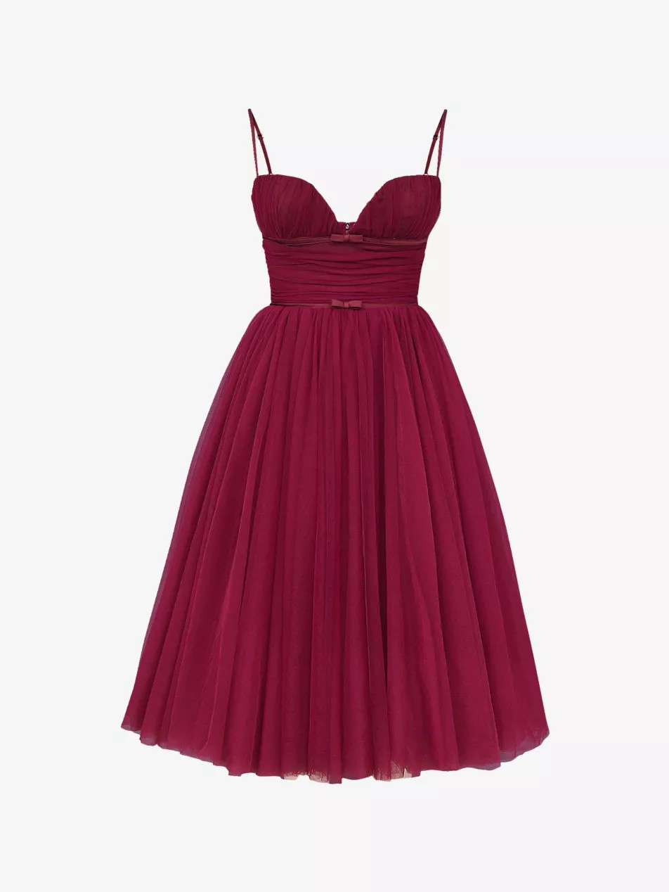 Countess Tulle Midi Dress | Selfridges