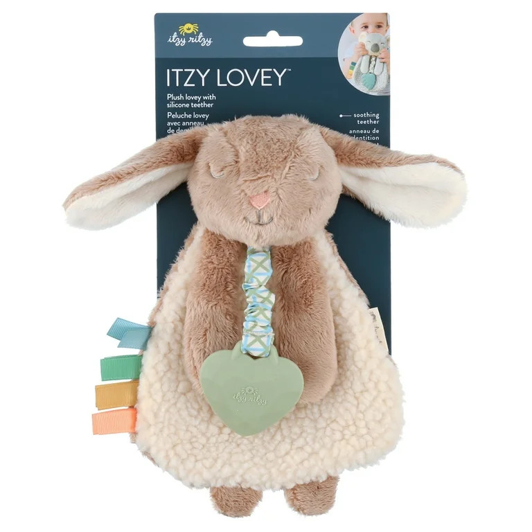 Itzy Ritzy Lovey - Billie the  Bunny Lovey Teether | Walmart (US)