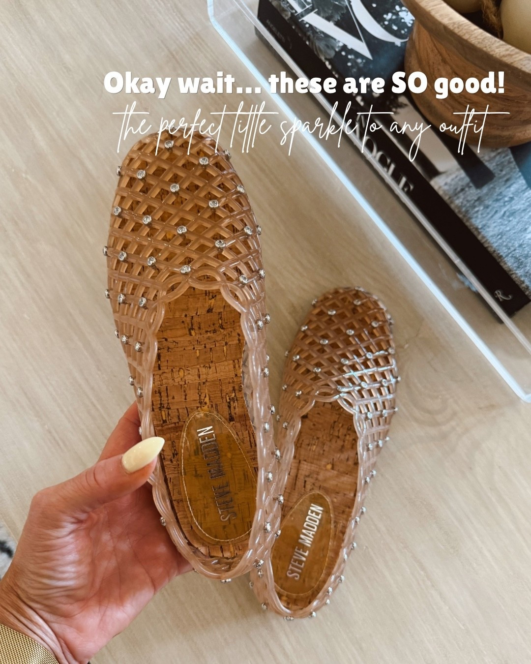 The most stunning jelly flats that are actually comfortable and elevate any outfit!!

#LTKmomlife #LTKgrwm #LTKootd