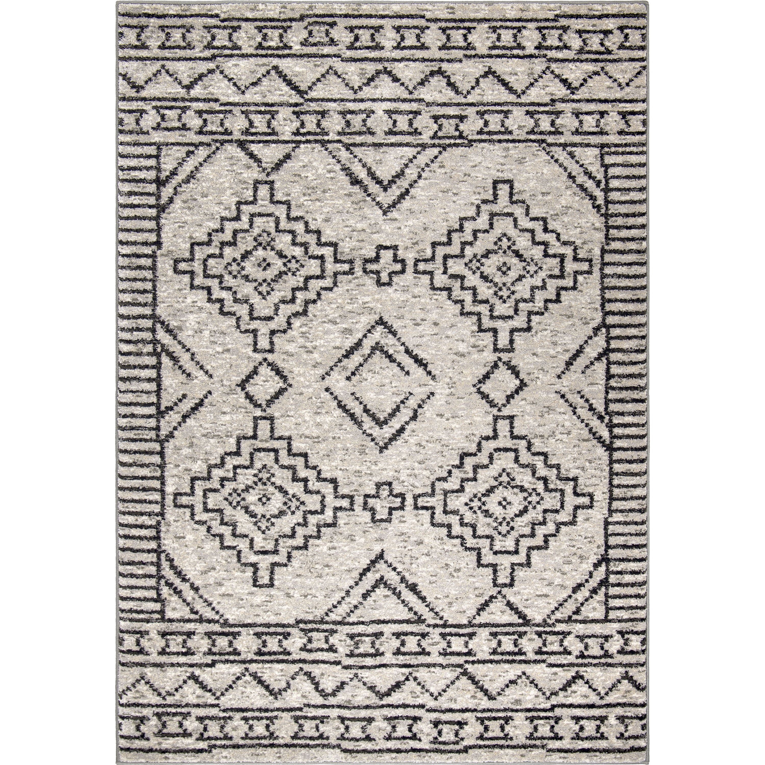 My Texas House South By Silver 5'3" X 7'6" Silver Gray Outdoor Rug | Walmart (US)