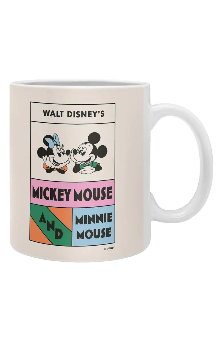 Disney x Society6 Mickey & Minnie Mouse Coffee Mug | Nordstrom | Nordstrom