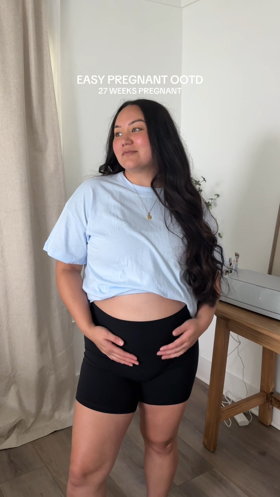 Go to summer fit right now ☀️ 

Bike shorts // Sized up 1 (room for the bump to grow), otherwise TTS 
Tshirt // L 



Summer outfits // maternity outfits // easy ootd

#LTKmomlife #LTKBump #LTKSaleAlert