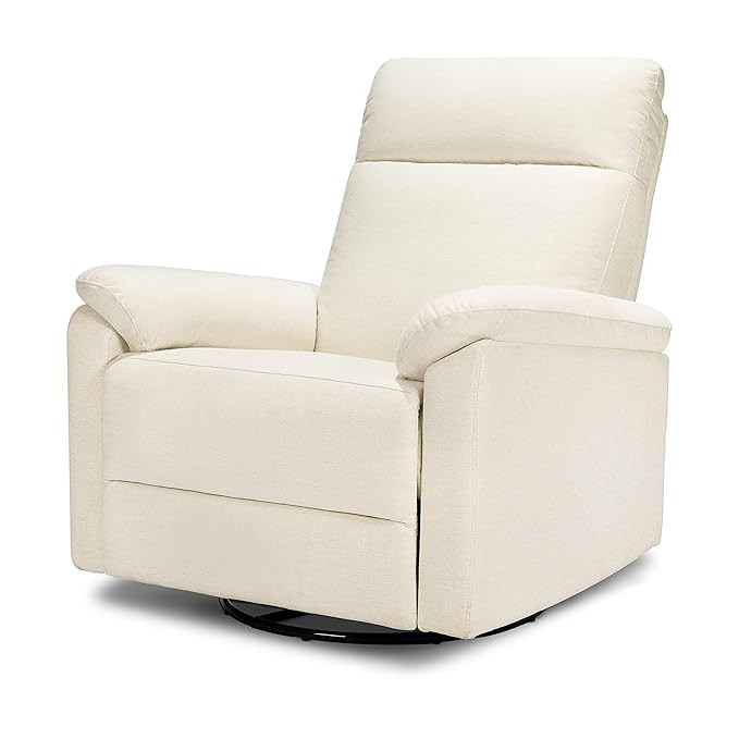 Davinci Suzy Swivel Recliner in Vanilla, GREENGUARD Gold & CertiPUR-US® Certified | Amazon (US)