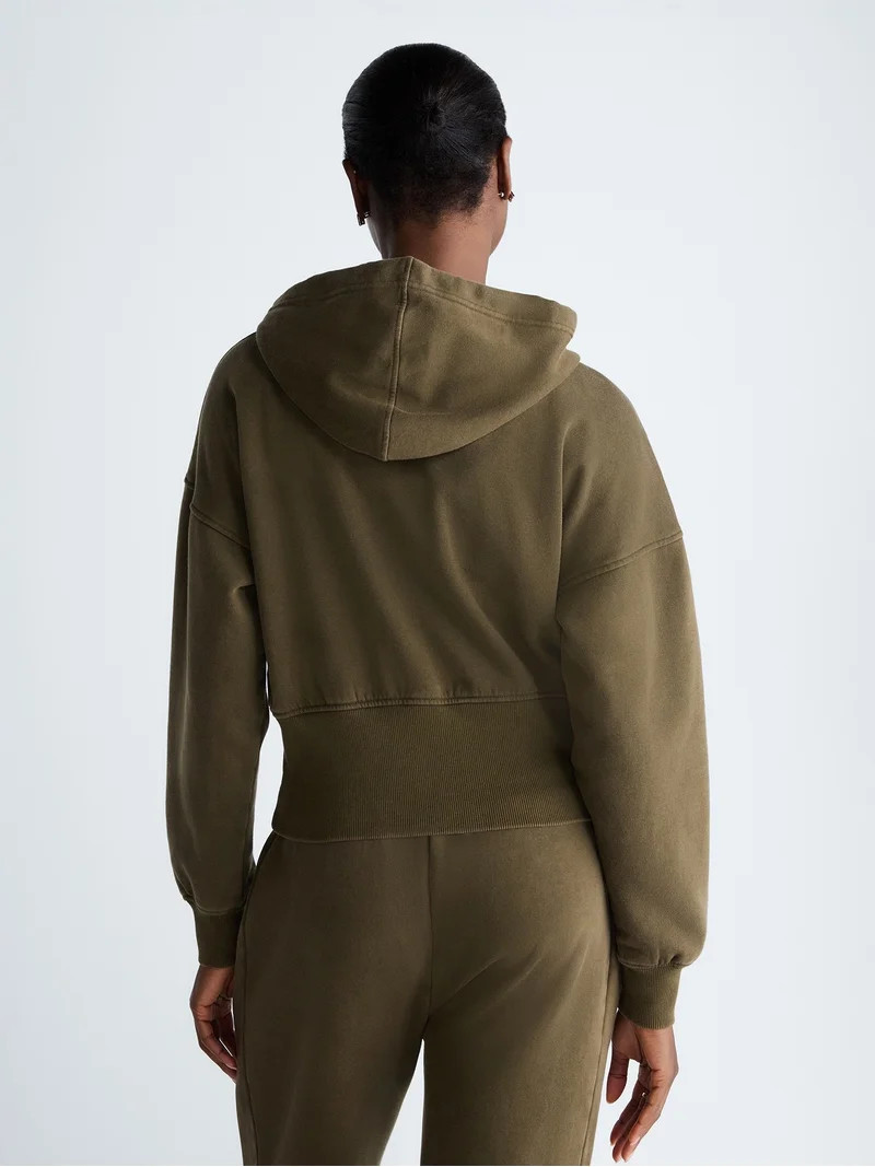 Scoop Women\u2019s and Women\u2019s Plus Full Zip Hoodie, Sizes XS-4X | Walmart (US)