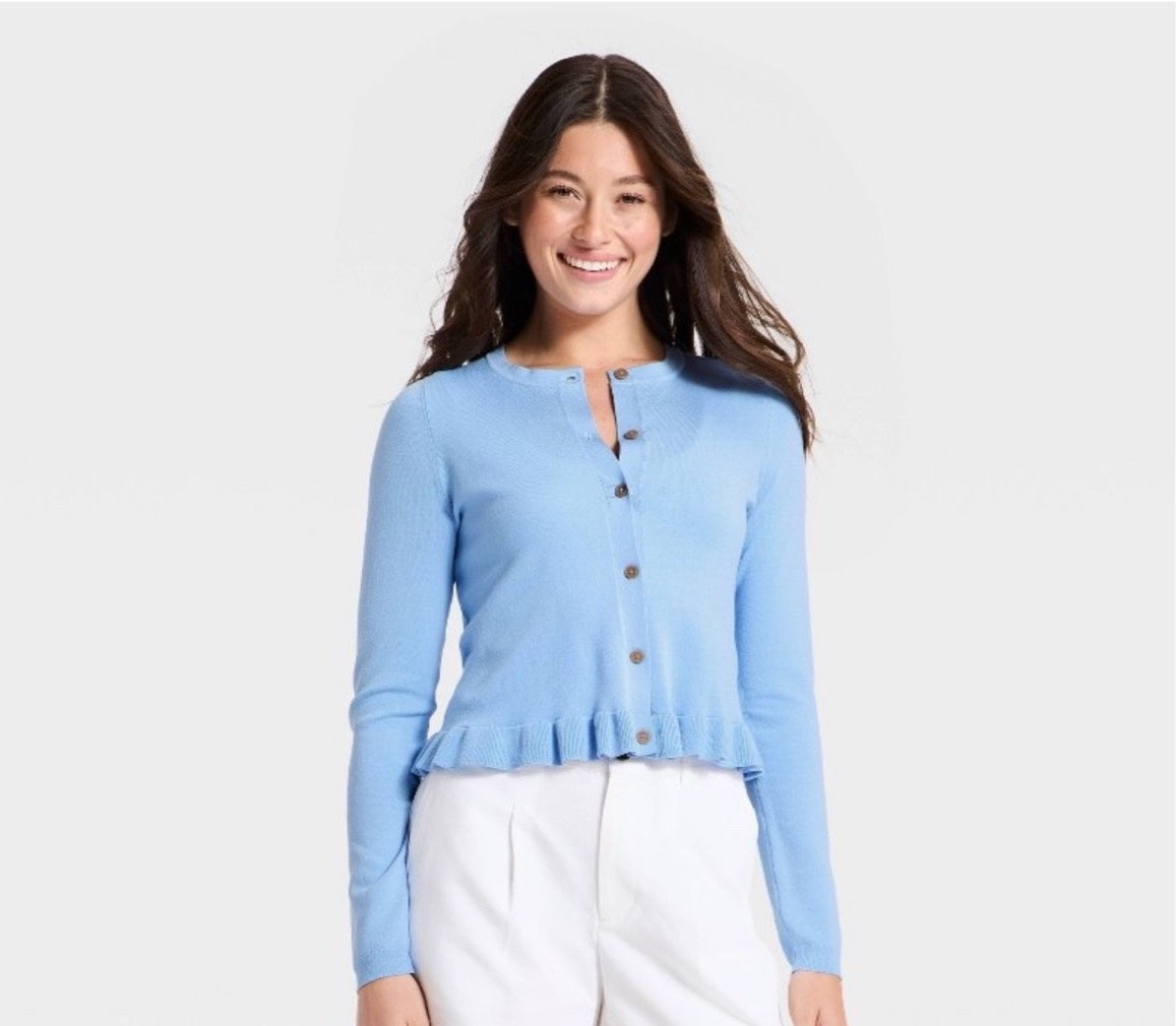This top is a must have for spring!!!💙  

@target, spring, spring fashion, target style, target fashion, sweater, cardigan, beach vacation outfit 

#LTKootd #LTKSeasonal #LTKSaleAlert