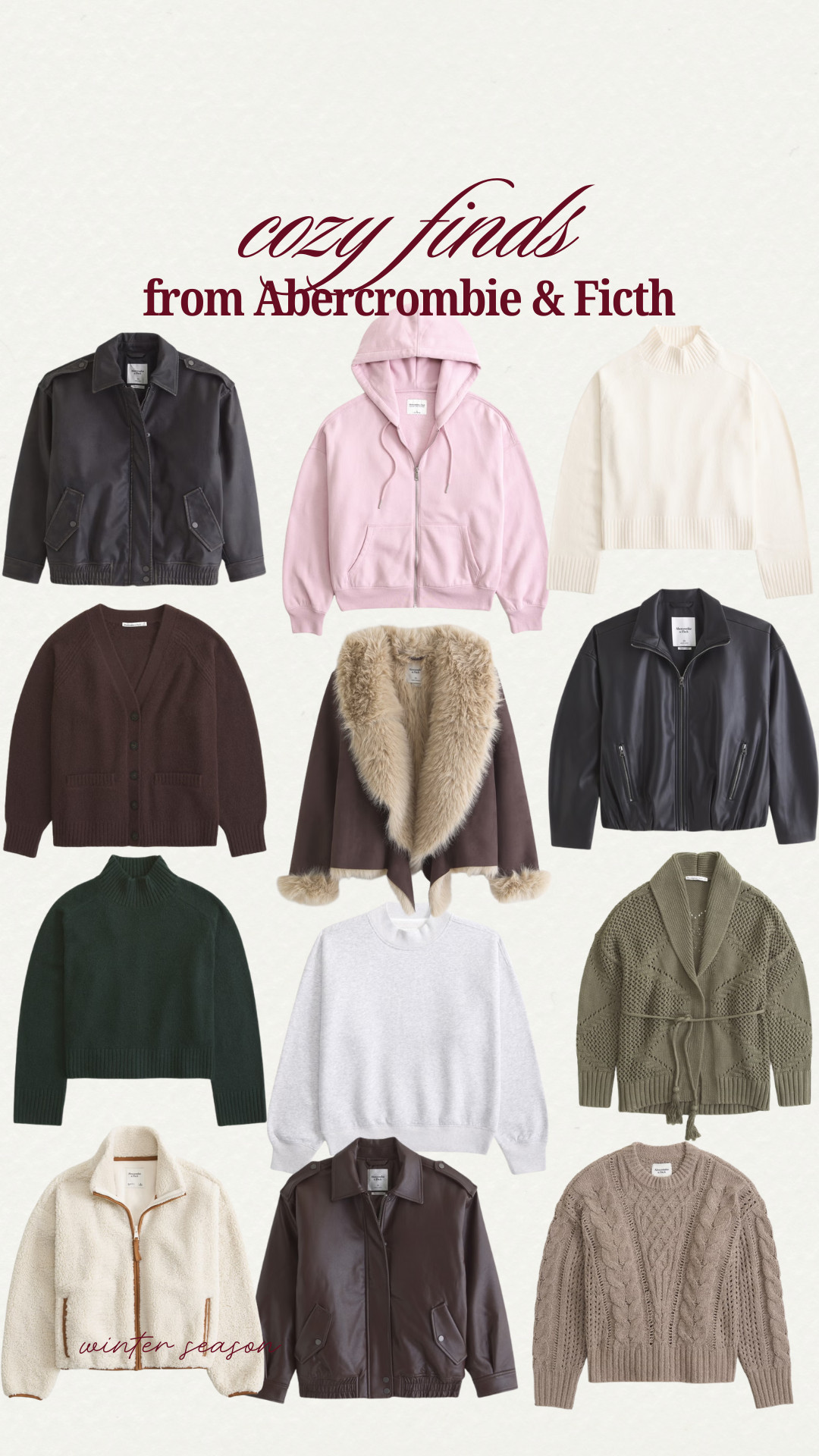 The holiday rush. Up to 40% off almost everything from Abercrombie and Fitch 

 #LTKHoliday #LTKgrwm #LTKSaleAlert