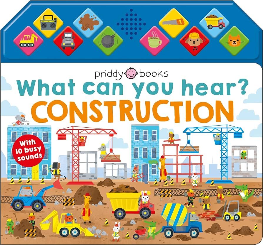 What Can You Hear?: Construction: With 10 Busy Sounds | Amazon (US)