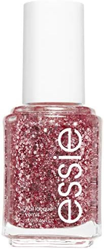 essie Nail Polish, Glossy Shine Finish, A Cut Above, Pink Glitter, 0.46 Ounce | Amazon (US)