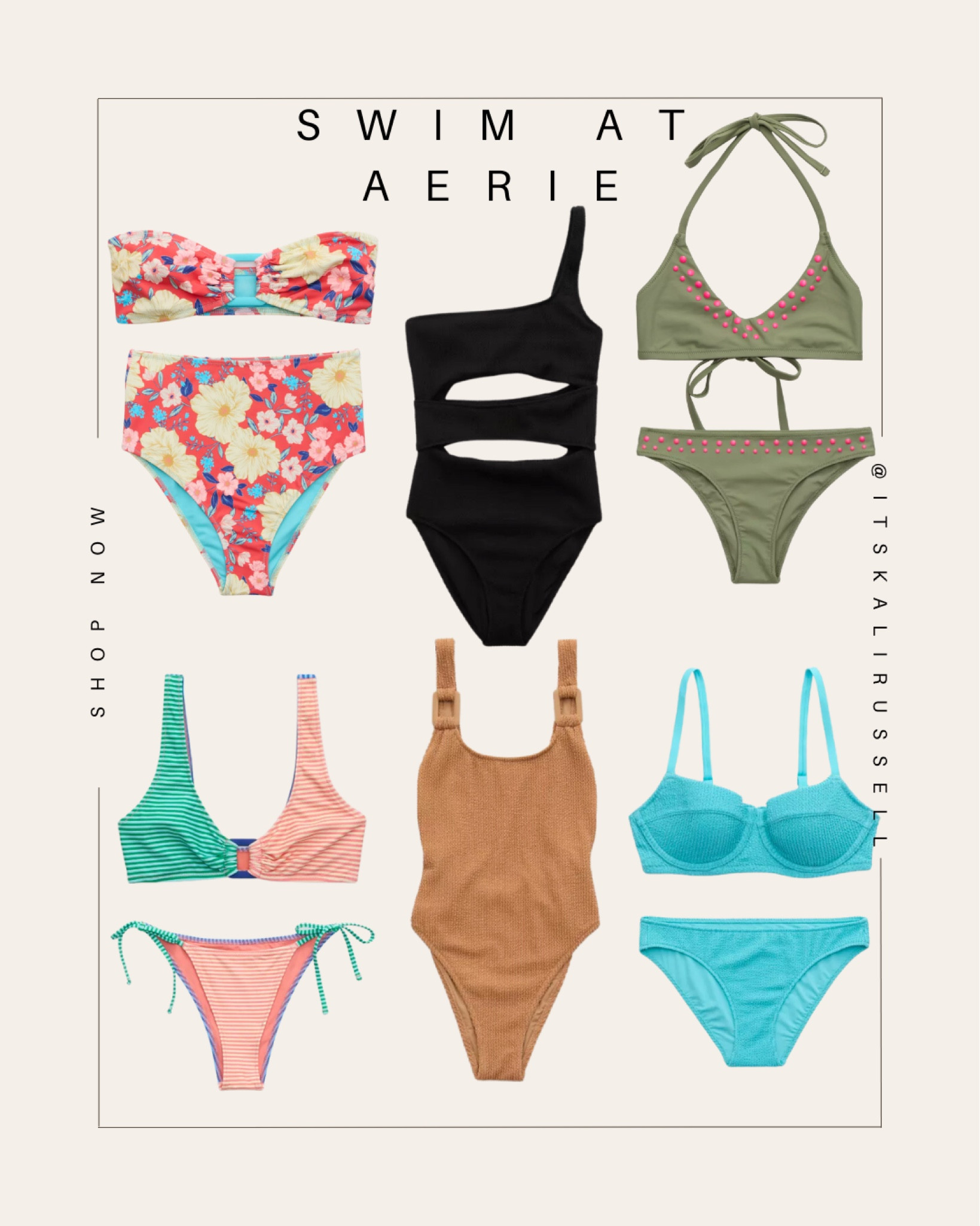 Aerie swimsuits! 

Perfect for spring break, vacation, resort wear, beach wear 

#LTKSpringSale #LTKtravel #LTKswim