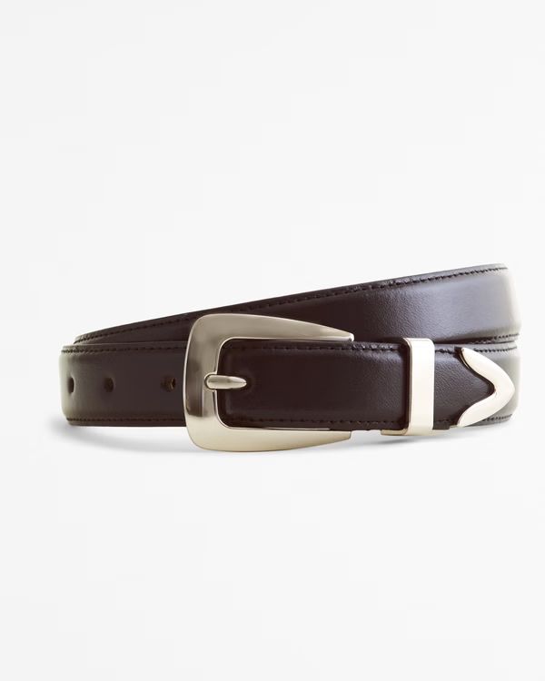 Americana Leather Belt | Abercrombie & Fitch (US)