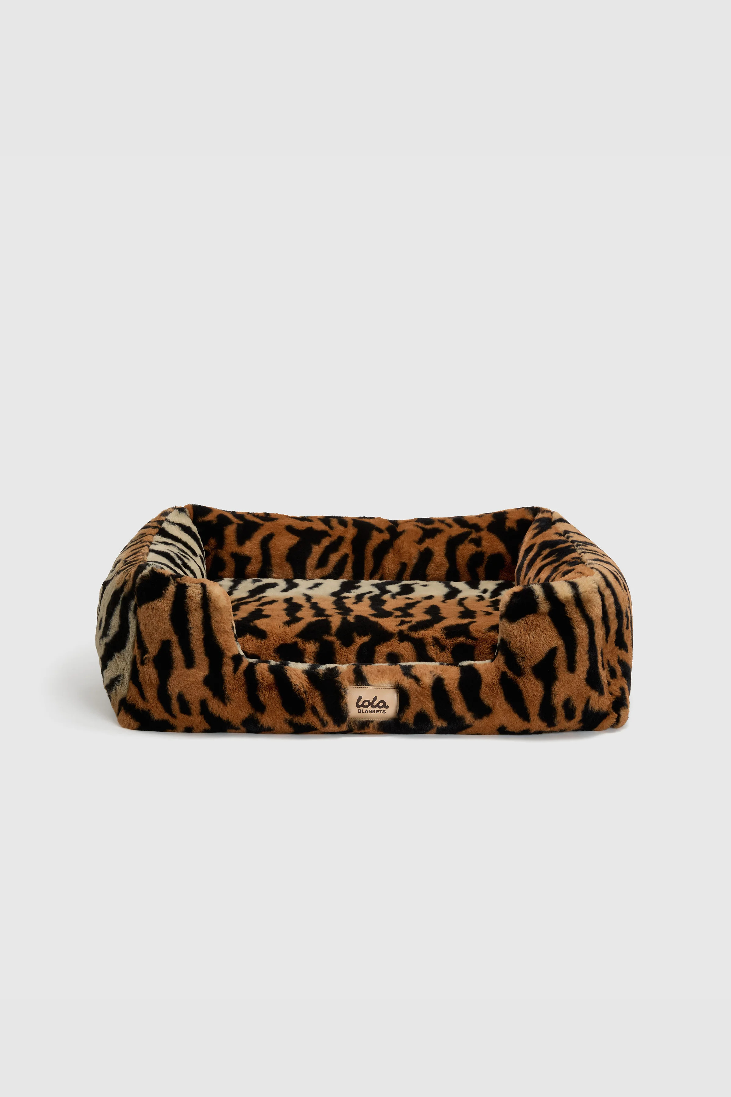 The Lola Pet Bed | Jungle Tiger - Small | Lola Blankets