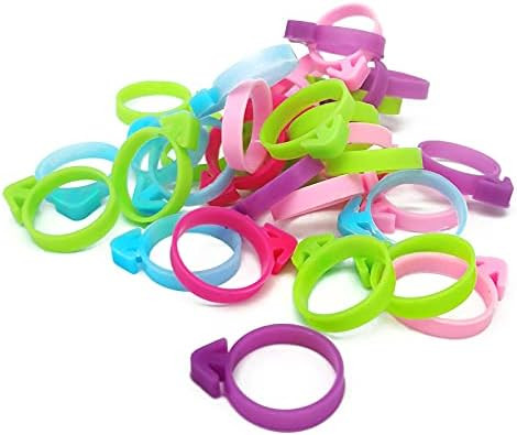 30 Pcs Pastry Bag Ties, Silicone Icing Bag Ties, Reusable Piping Bag Ties Decoration Bag Cake and... | Amazon (US)