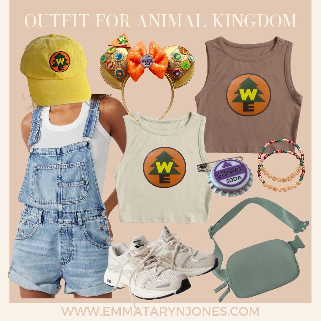Outfit idea for Animal Kingdom / wilderness explorers / Russell from Up / Kevin the bird 

#LTKMidsize #LTKFindsUnder50 #LTKTravel