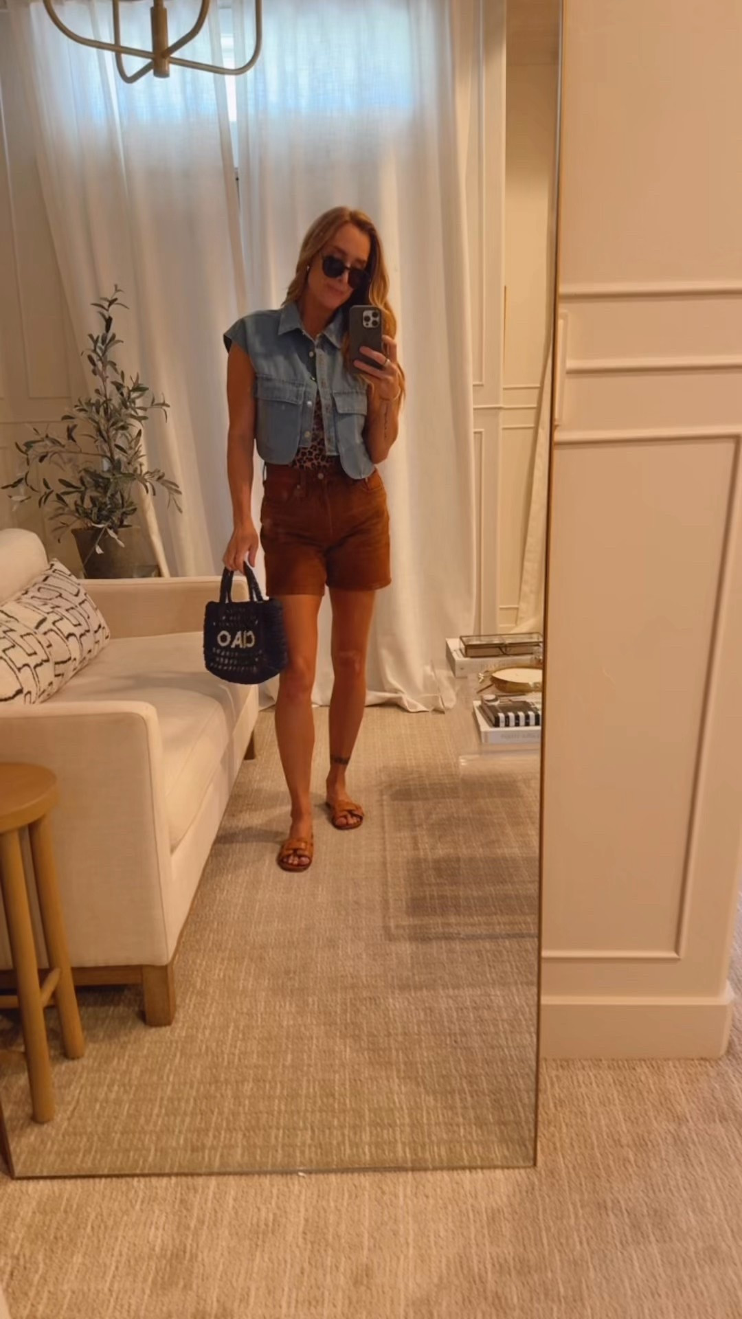 Summer look with swim as bodysuit and new fave shorts 

#LTKFindsUnder50 #LTKStyleTip #LTKSummerEdit