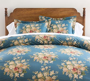 Pauline Floral Printed Duvet Cover | Pottery Barn (US)
