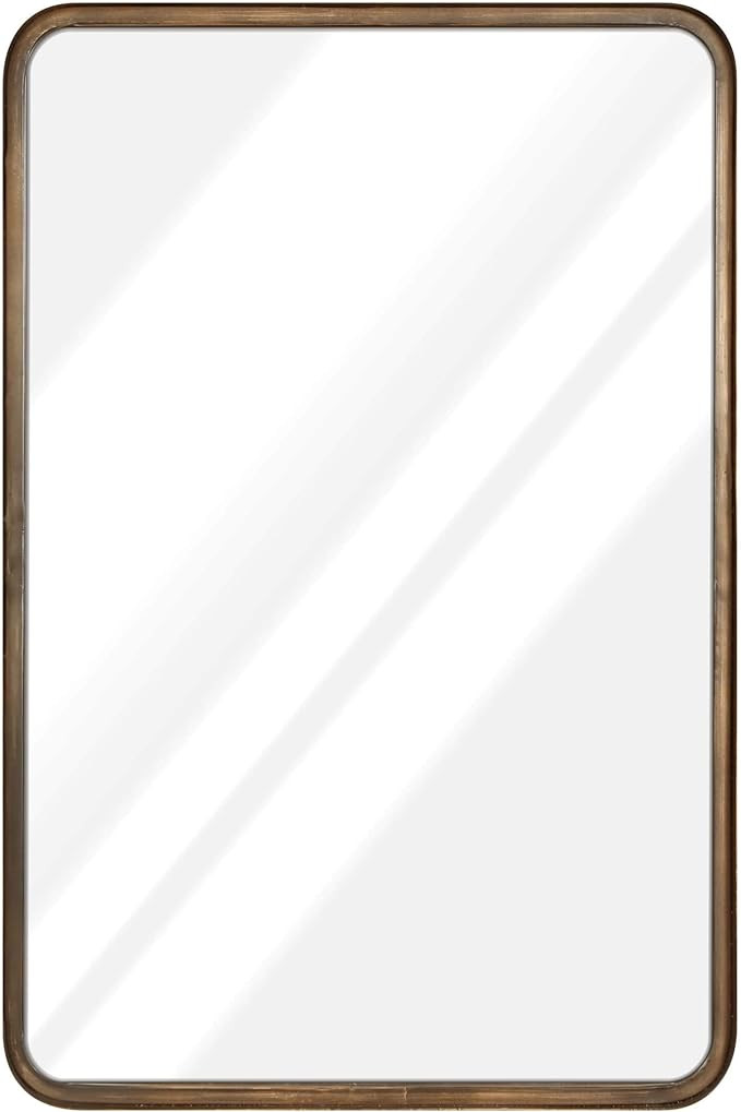 20 x 30 Large Rectangle Mirror - Beautiful Brushed Bronze Wall Mirror - Accent Mirror - Metal Fra... | Amazon (US)