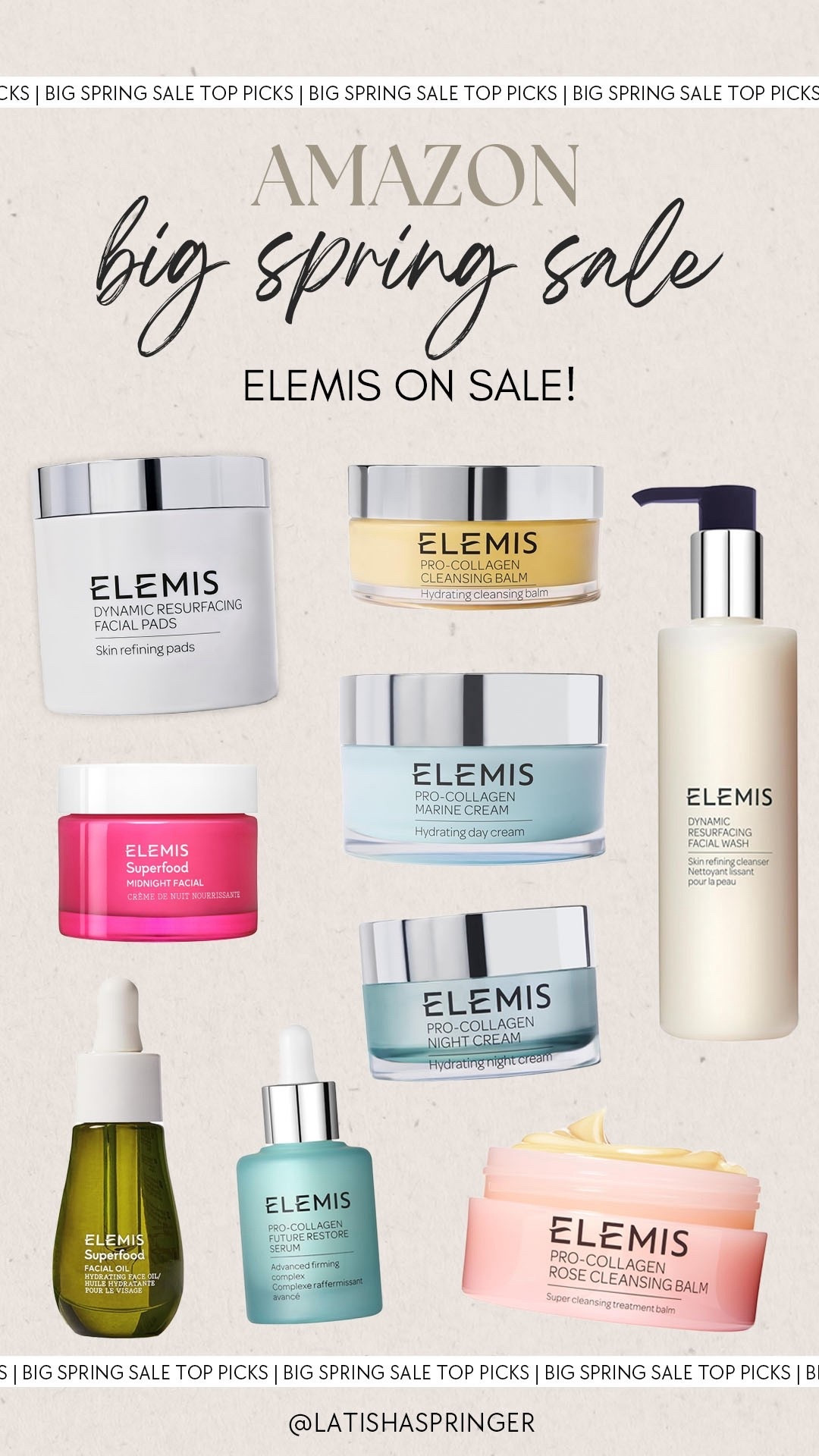 Some of my favorite Elemis products on sale during the Amazon big spring sale!

#amazondeals

Amazon deals. Amazon beauty. Elemis on sale. Must have skincare products. Favorite skincare must haves  

#LTKSaleAlert #LTKSeasonal #LTKBeauty