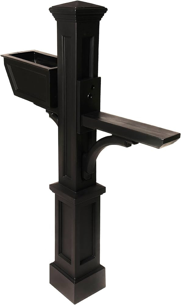 Mayne 5830-B Westbrook Plus Mail Post, 40x8, Black | Amazon (US)