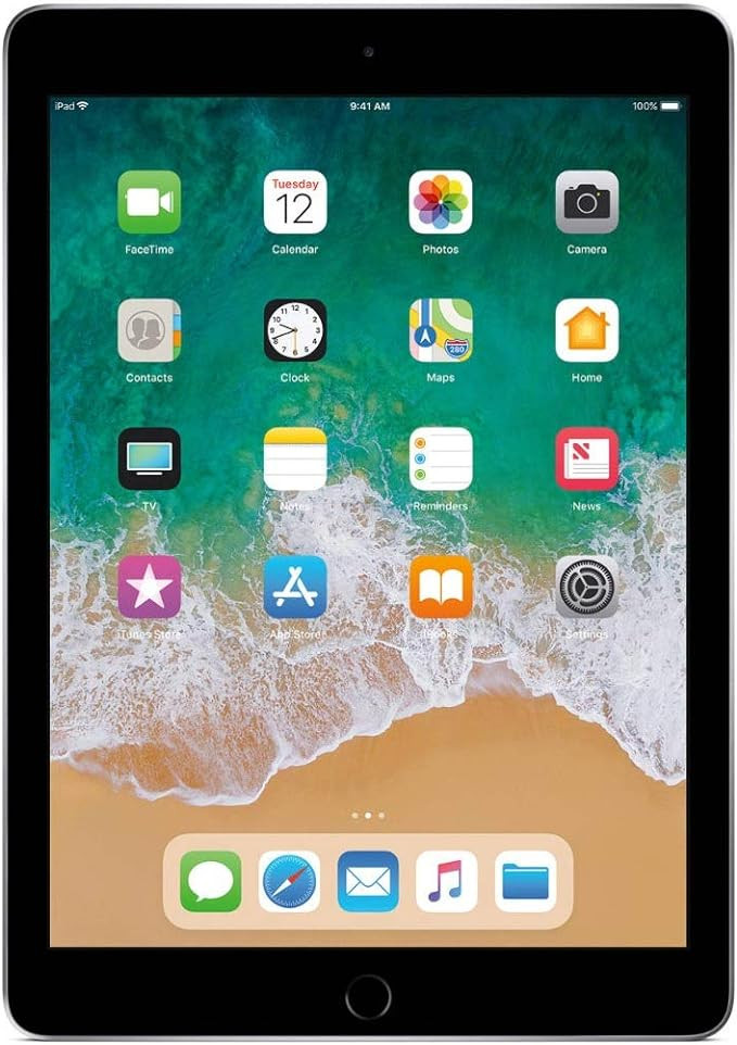 Apple iPad 9.7inch with WiFi 32GB- Space Gray (2017 Model) (Renewed) | Amazon (US)