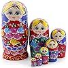 Starxing Russian Nesting Dolls Matryoshka Wood Stacking Nested Set 7 Pieces Handmade Toys for Chi... | Amazon (US)