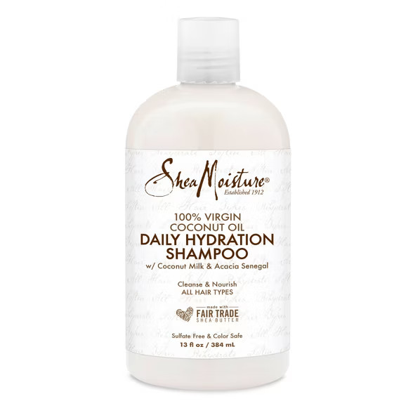 SheaMoisture Cleanse & Nourish 100% Virgin Coconut Oil Daily Hydration Shampoo for All Hair Types... | Target
