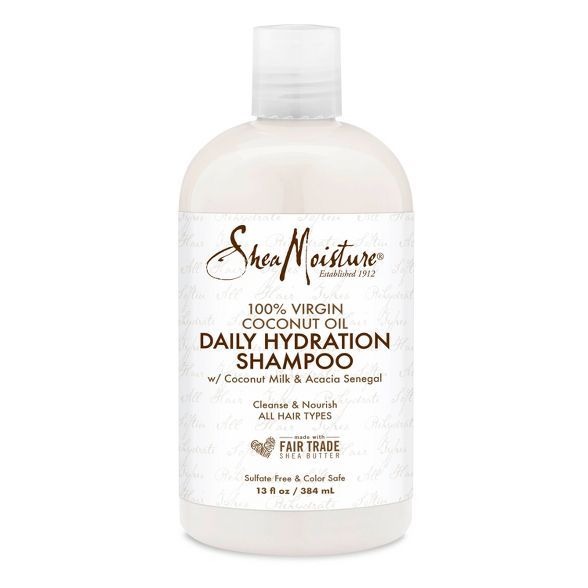 SheaMoisture Cleanse & Nourish 100% Virgin Coconut Oil Daily Hydration Shampoo for All Hair Types... | Target