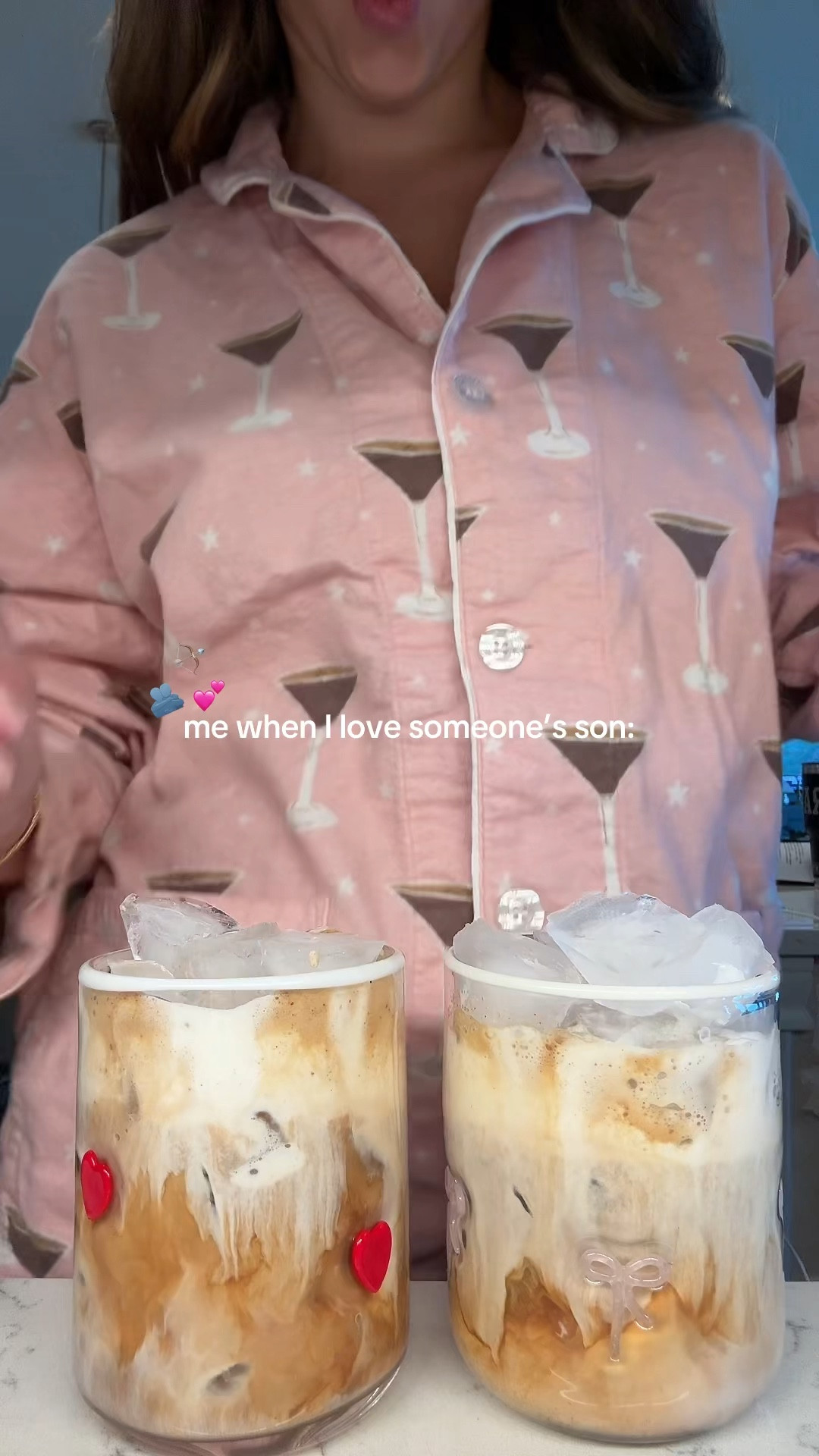 The cutest pj’s & coffee glasses! Pajamas are from Nordstrom Rack & the brand is Pj Salvage. There was no direct link so I linked similar patterns from the brand!

Perfect for Valentine’s Day!!💕🎀
#bows #valentines #coffee #nespresso #icedlatte #pajamas 

#LTKHome #LTKSeasonal #LTKGiftGuide