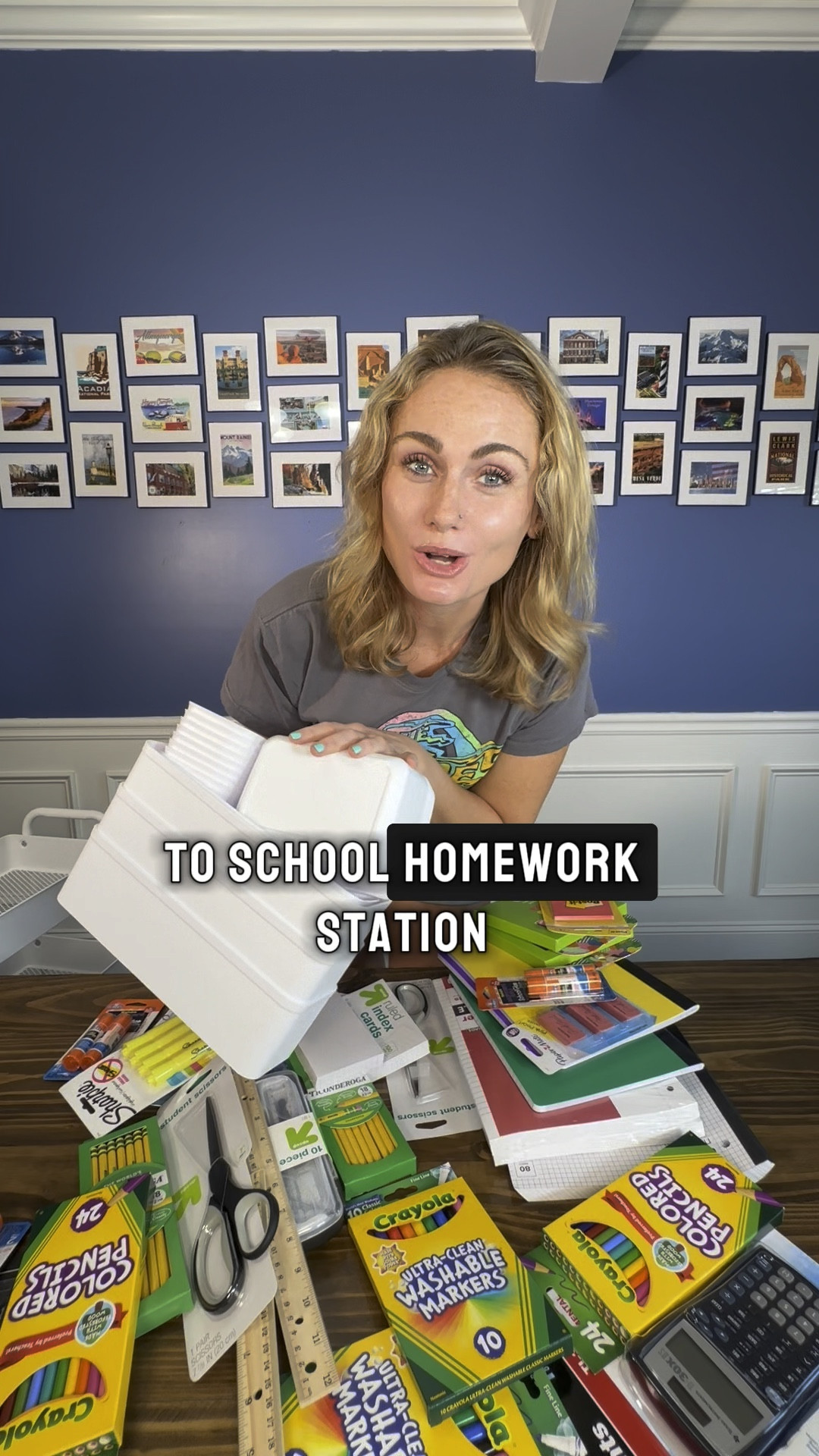 Back to school homework station cart 

#LTKBacktoSchool #LTKVideo #LTKFamily