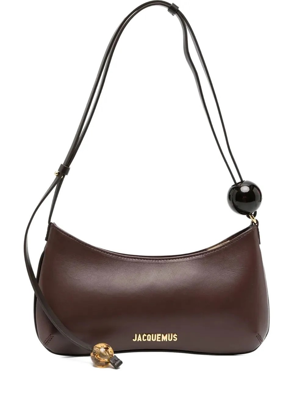 Jacquemus Le Bisou Perle shoulder bag - Brown | Farfetch Global