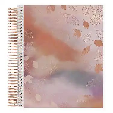 Metallic Autumn Breeze Notebook | Erin Condren | Erin Condren