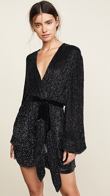 Gabrielle Sequin Robe | Shopbop