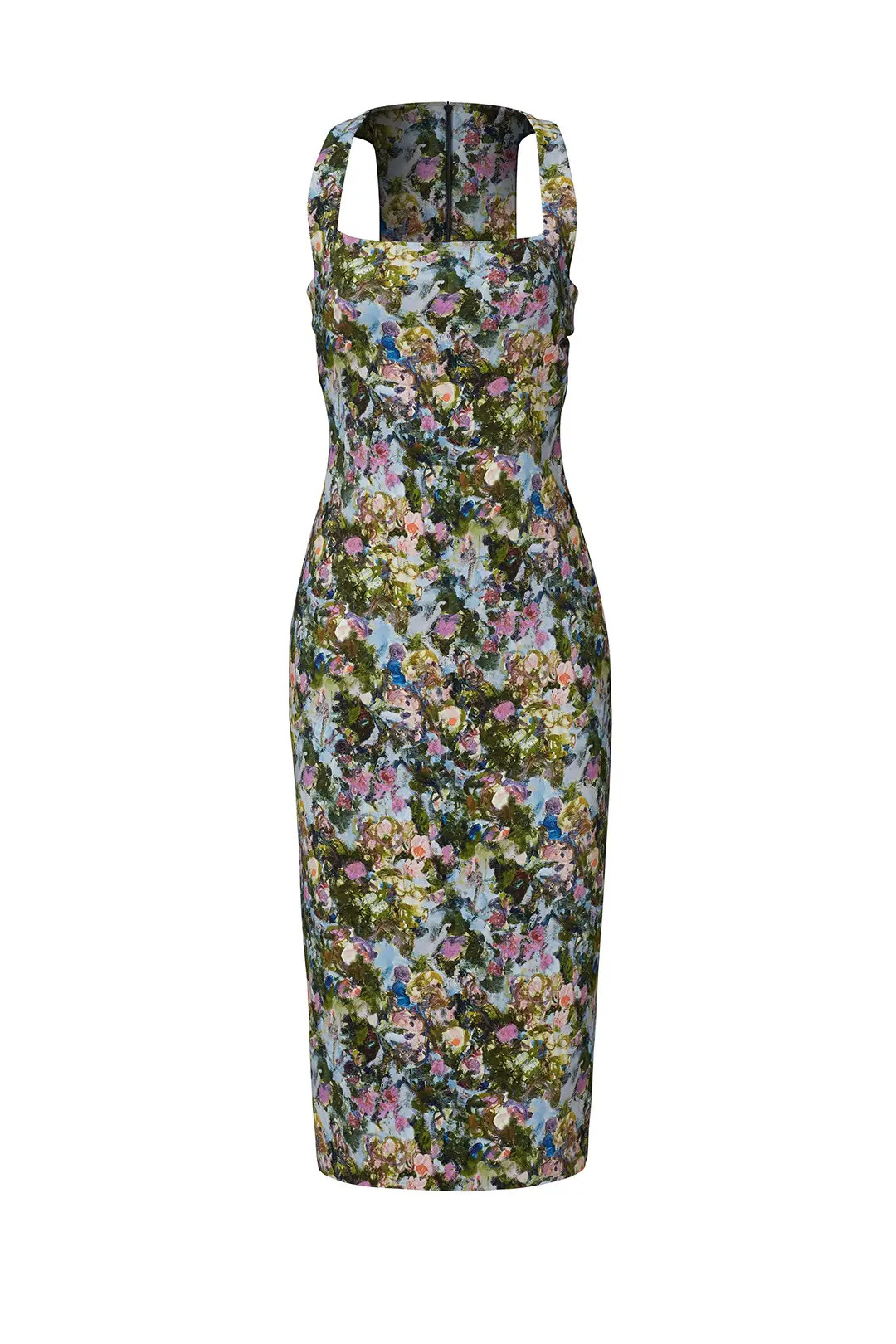 Floral Cut Out Sheath | Rent The Runway
