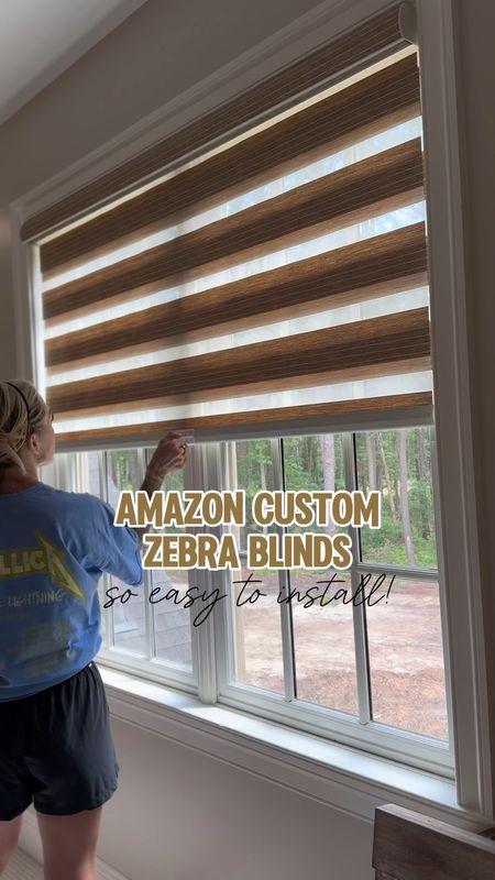Amazon Custom Zebra Blinds — these were SO EASY to install and I’m pretty sure they’re my favorite out of the three I have! 👏🏼✨ so seamless and gorgeous! I have the color “wheat” in my house! 🤎

Home decor / roller shades / amazon home / diy / blinds / Holley Gabrielle 

#LTKHome #LTKStyleTip #LTKVideo