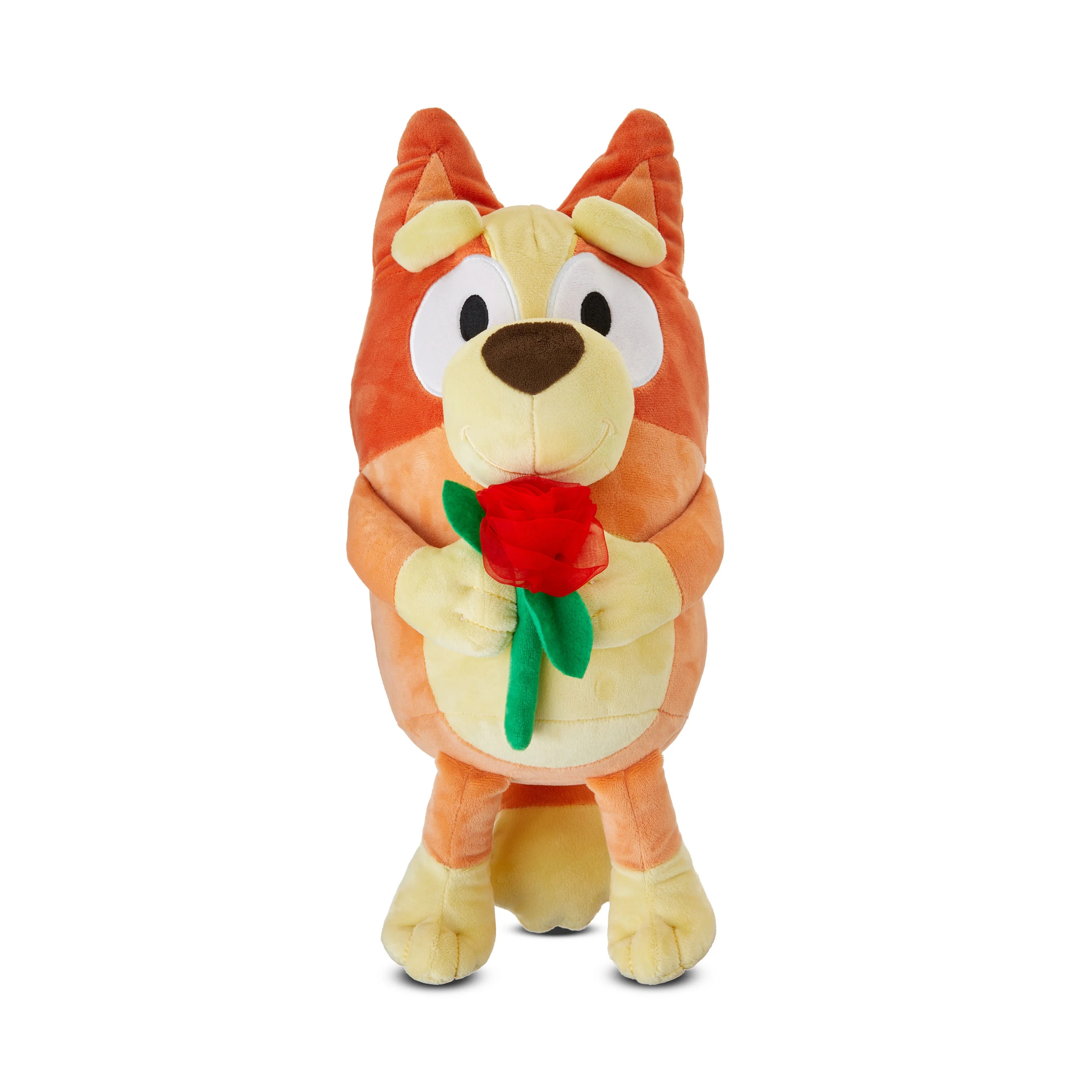 Bingo from Bluey 17 inch Valentines Plush with Rose, by Ruz | Walmart (US)