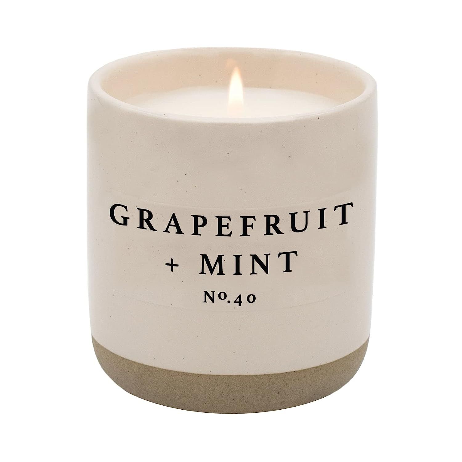 Sweet Water Decor Grapefruit + Mint Candle | Grapefruit, Mint, Lavender and Vanilla, Spa Scented ... | Amazon (US)