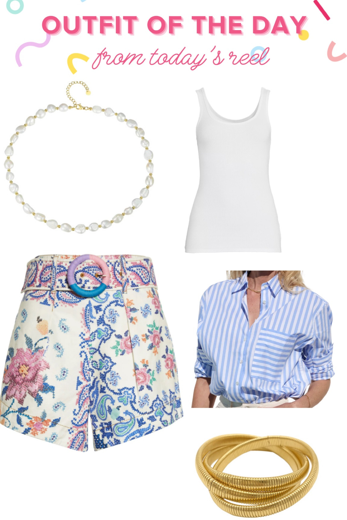 Casual color summer outfit! And my bracelets are on MAJOR sale!! 

#LTKstyletip #LTKunder100