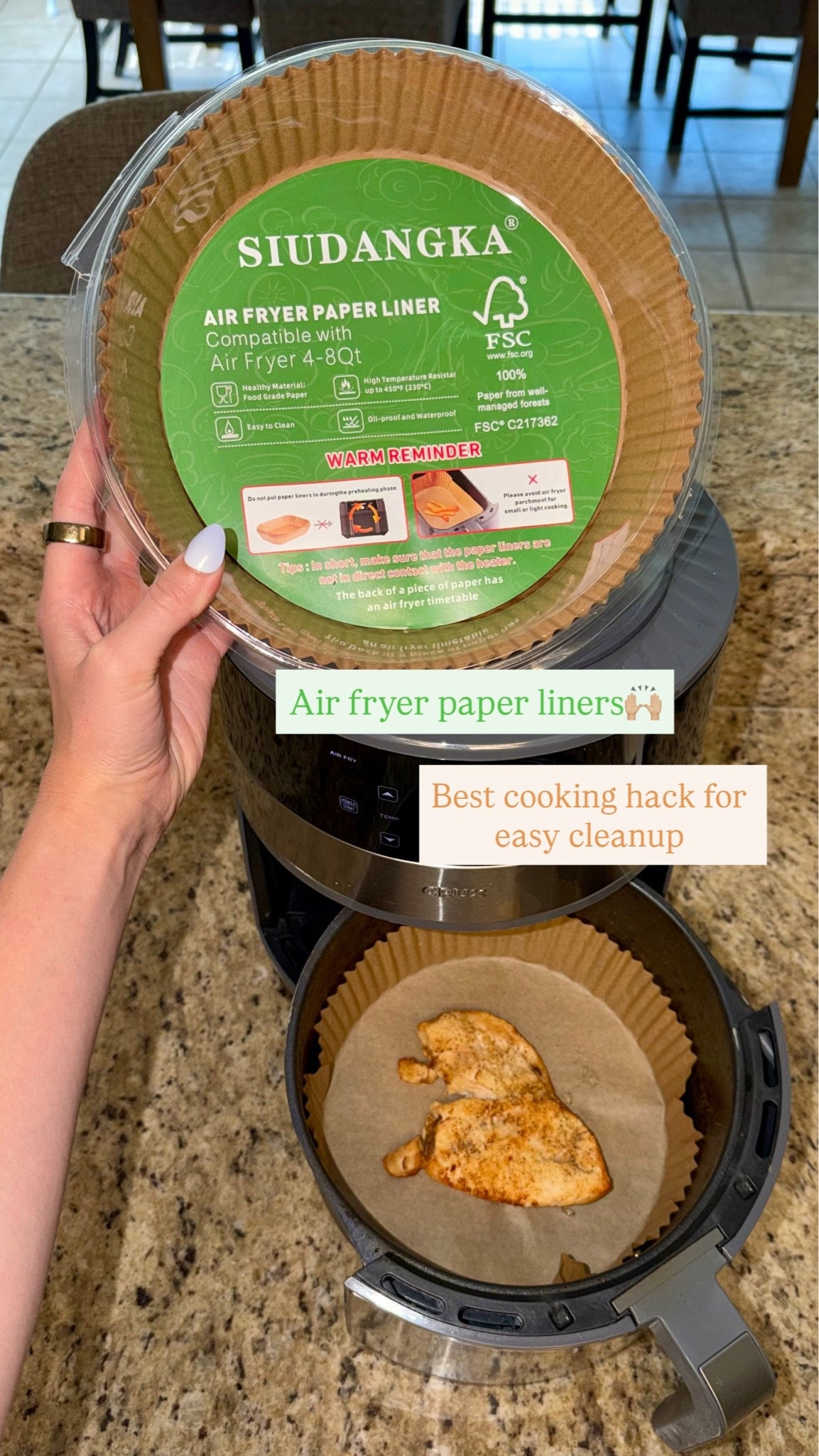 Air fryer paper liners. Cooking tools. Parchment paper. Kitchen.

#LTKfoodie